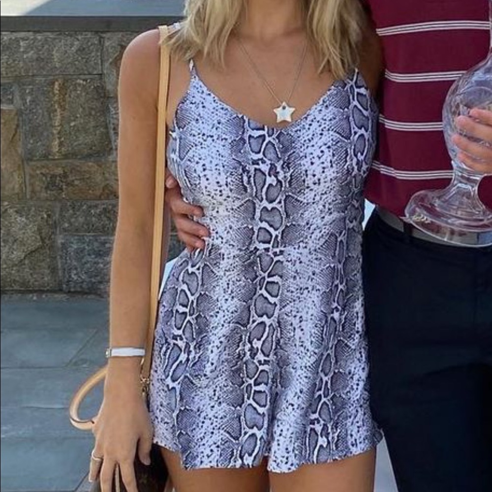 LF Millou Snakeskin Romper